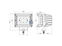 Arbeitsscheinwerfer, LED | DT 9.69045 - 969045 - W: 98,5...