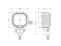 Arbeitsscheinwerfer, LED | DT 9.69033 - 969033 - W: 78...