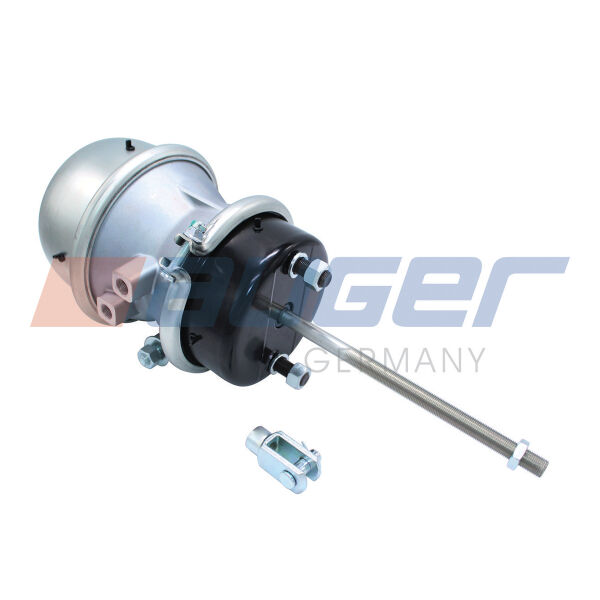 Bremszylinder passend für BPW, DAF, KÖGEL, RENAULT, SCHMITZ CARGOBULL | AUGER 21338 - Port: M16x1,5 / Push-rod thread: M16x1,5