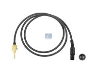 Temperatursensor, Getriebe passend für SCANIA | DT 1.14524 - 114524 - D: 5 mm, M10 x 1, SW: 19, L: 1300 mm, 2 poles