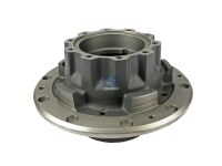 Radnabe, ohne Lager passend für SCANIA | DT 1.17303 - 117303 - d1: 146,9 mm, d2: 146,9 mm, D: 375 mm, 10 bores, b: 22,3 mm, P: 335 mm, H: 210 mm