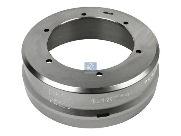 Bremstrommel passend für SCANIA | DT 1.18714 - 118714 - D: 413 mm, 6 bores, b: 16,5 mm, P: 320 mm, d: 280 mm, H: 152 mm, B: 142 mm