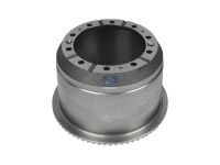 Bremstrommel passend für SCANIA | DT 1.18706 - 118706 - D: 413 mm, 10 bores, b: 23,5 mm, P: 335 mm, d: 295 mm, H: 320,5 mm, B: 265,5 mm