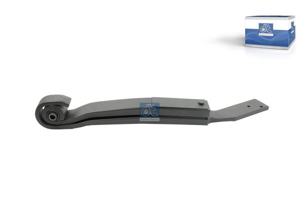 Blattfeder, links passend für SCANIA | DT 1.25851 - 125851 - L: 1117 mm, W: 100 mm, H: 97 mm, 1x47 + 1x44