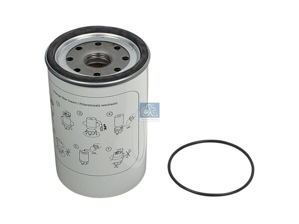 Kraftstofffilter, Wasserabscheider passend für VOLVO | DT 2.12271 - 212271 - D: 93 mm, H: 142.7 mm