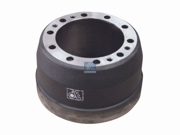 Bremstrommel passend für VOLVO | DT 2.40323 - 240323 - D: 410 mm, 10 bores, b: 28 mm, P: 335 mm, d: 282 mm, H: 273 mm, B: 211 mm