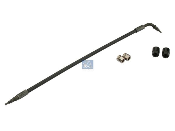 Schlauchleitung, Fahrerhauskippung passend für VOLVO | DT 2.70926 - 270926 - D: 8,5 mm, L: 340 mm, L1: 340 mm, 362 bar