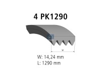 Keilrippenriemen 4 PK, passend für MAN | DT 3.34339...