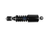 Kabinenstoßdämpfer passend für MAN | DT 3.83001 - 383001 - D: 45 mm, b: 14 mm, M12 x 1,5, Lmin: 216 mm, Lmax: 313 mm