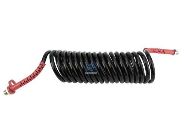 Luftspirale M16 x 1,5, passend für DAF, MAN, SCHMITZ CARGOBULL | DT 4.10121 - 410121 - L: 4 m, 18 Coils