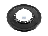 Riemenscheibe passend für MERCEDES-BENZ | DT 4.62130 - 462130 - d: 132 mm, b: 9 mm, P: 146 mm, DP: 279 mm, W: 24 mm, 1 grooves