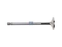 Einlassventil passend für MERCEDES-BENZ | DT 4.62636 - 462636 - D1: 8 mm, D2: 34 mm, L: 125,9 mm, α: 20 °