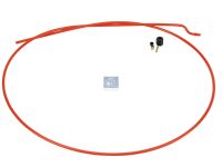 Poly-Leitung, Satz - rot passend für MERCEDES-BENZ | DT 4.90118 - 490118 - L: 1080 mm