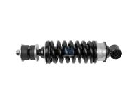 Kabinenstoßdämpfer passend für DAF | DT 5.65003 - 565003 - D: 42 mm, b: 14 mm, M14 x 1,5, Lmin: 238 mm, Lmax: 276 mm