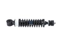 Kabinenstoßdämpfer passend für DAF | DT 5.65002 - 565002 - D: 41 mm, b: 25 mm, M14 x 1,5, Lmin: 280 mm, Lmax: 332 mm