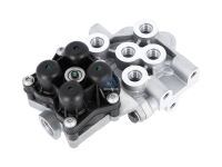 4-Kreis-Schutzventil M16 x 1,5, M22 x 1,5, max. 20 bar, passend für RENAULT | DT 6.65054 - 665054 - Po21: 7 bar, Po22: 7 bar, Po23: 7,3 bar, Po24: 7 bar, Pc21: 5 bar