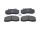 Scheibenbremsbelagsatz passend für IVECO, RENAULT | DT 6.95108 - 695108 - W: 175 mm, S: 22 mm, H: 86 mm