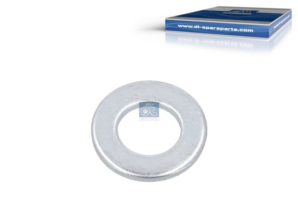 Scheibe passend für FIAT, IVECO, MAN, MERCEDES-BENZ, PEUGEOT, RENAULT, SCANIA | DT 9.12012 - 912012 - d: 10,5 mm, D: 20 mm, S: 2 mm, A