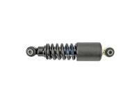 Kabinenstoßdämpfer passend für RENAULT | DT 6.77028 - 677028 - D: 38,5 mm, b: 12 mm, Lmin: 222 mm, Lmax: 296 mm