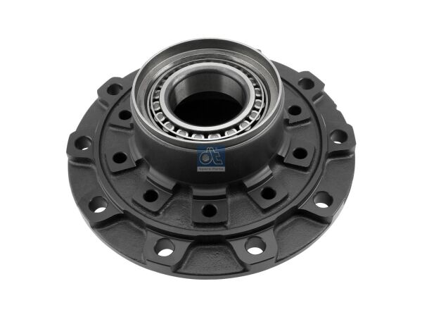 Radnabe, mit Lager passend für SCANIA | DT 1.17314 - 117314 - d1: 147 mm, d2: 127 mm, D: 380 mm, 10 bores, b: 22,3 mm, H: 210,5 mm