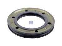 Ölfangblech passend für MERCEDES-BENZ | DT 4.64990 - 464990 - d: 75 mm, D: 125,5 mm, H: 15,5 mm