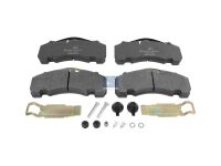 Scheibenbremsbelagsatz passend für BPW, DAF | DT 10.14000 - 1014000 - W: 248 mm, S: 30 mm, H: 109 mm