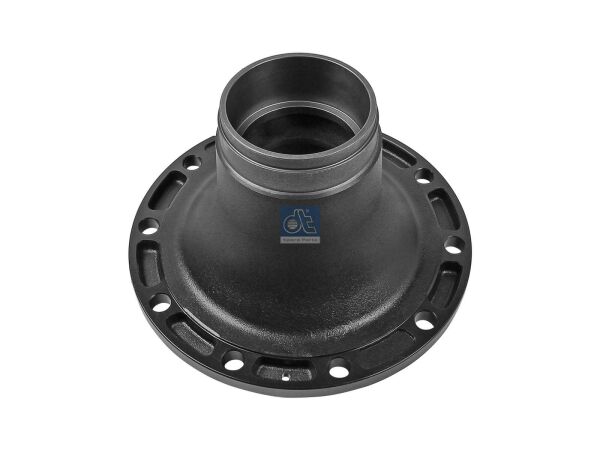 Radnabe, ohne Lager passend für IVECO | DT 7.32002 - 732002 - d1: 120 mm, d2: 130 mm, D: 374 mm, 10 bores, b: 22 mm, H: 186,5 mm