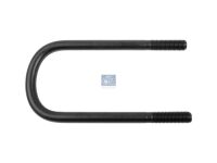 U-Bolzen passend für BPW | DT 10.16308 - 1016308 - r: 40 mm, R: 90 mm, M24 x 3, LTh: 70 mm, L: 310 mm, w: 128 mm, 10.9