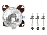 Fernscheinwerfer, mit Glühlampe H7, 90 mm passend für IVECO, MAN, MERCEDES-BENZ, NEOPLAN, RENAULT, SETRA, VOLVO | DT 2.24438 - 224438