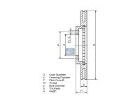 Bremsscheibe passend für IVECO | DT 7.36013 - 736013...