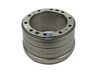 Bremstrommel passend für IVECO | DT 7.34058 - 734058 - D: 381 mm, 10 bores, b: 23 mm, P: 335 mm, d: 285 mm, H: 254 mm, B: 192 mm