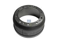 Bremstrommel passend für IVECO | DT 7.34074 - 734074 - D: 410 mm, 10 bores, b: 23 mm, P: 335 mm, d: 285 mm, H: 242 mm, B: 193 mm