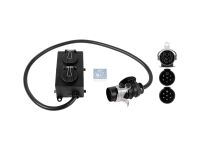 Adapterkabel 24 V, passend für MERCEDES-BENZ | DT 4.64309 - 464309 - L: 1000 mm, ISO 12098/1185/3731