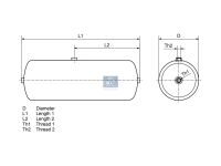 Lufttank 10 l, passend für MAN | DT 3.70106 - 370106...