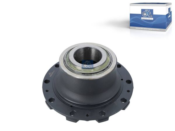 Radnabe, mit Lager passend für MERCEDES-BENZ | DT 4.65036 - 465036 - d1: 170 mm, d2: 180 mm, D: 375 mm, 10 bores, b: 22 mm, H: 213 mm