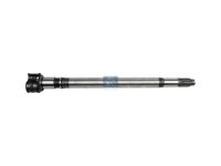 Bremsnockenwelle, links passend für SAF | DT 10.33561 - 1033561 - D: 46 mm, L1: 662,5 mm, L3: 606,5 mm, S-cam, 10 teeth