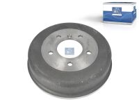 Bremstrommel passend für MERCEDES-BENZ | DT 4.67241 - 467241 - D: 260 mm, 5 bores, b: 15 mm, P: 130 mm, d: 85 mm, H: 83 mm, B: 64 mm