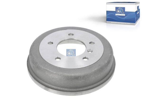 Bremstrommel passend für MERCEDES-BENZ | DT 4.67240 - 467240 - D: 230 mm, 5 bores, b: 15 mm, P: 130 mm, d: 85 mm, H: 73 mm, B: 43 mm