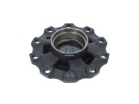 Radnabe, ohne Lager passend für VOLVO | DT 2.65238 - 265238 - d1: 148 mm, d2: 148 mm, D: 384 mm, 10 bores, b: 27,2 mm, H: 192 mm