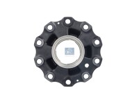 Radnabe, ohne Lager passend für VOLVO | DT 2.65238 - 265238 - d1: 148 mm, d2: 148 mm, D: 384 mm, 10 bores, b: 27,2 mm, H: 192 mm