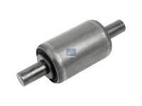 Federbuchse passend für DAF | DT 5.10128 - 510128 - D1: 16,7 mm, D2: 49 mm, L: 143 mm