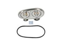 Thermostat, mit Dichtung 87 °C, 80 °C passend für SCANIA | DT 1.11406 - 111406