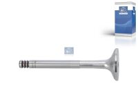 Auslassventil passend für VOLVO, VW | DT 11.10561 - 1110561 - D1: 8 mm, D2: 31,5 mm, L: 96,9 mm, α: 45 °