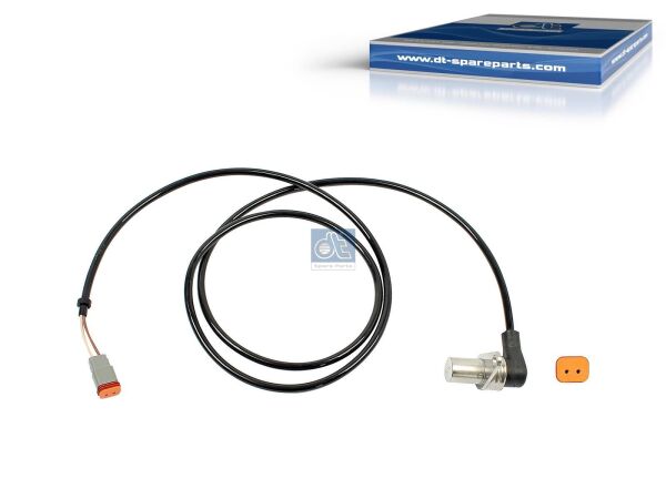 Drehzahlsensor, Schwungrad passend für SCANIA | DT 1.21995 - 121995 - D: 18 mm, b: 7 mm, L: 1450 mm, 540 Ohm