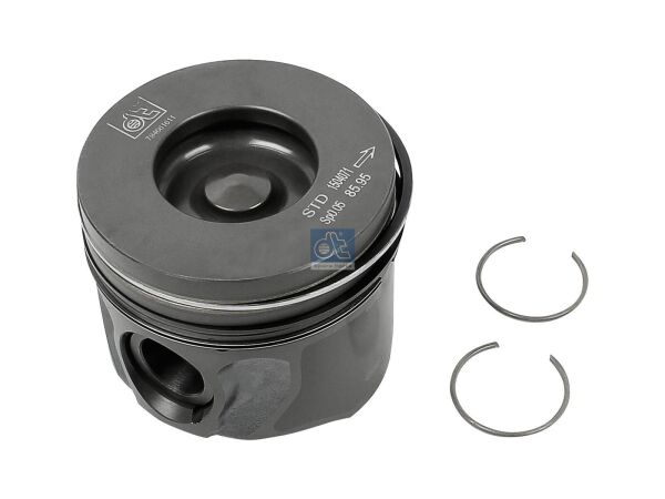 Kolben, komplett mit Ringen passend für FORD | DT 13.47205 - 1347205 - D: 86 mm, L: 74,1 mm