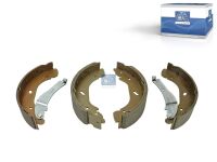 Bremsbackensatz, mit Belägen passend für FORD | DT 13.93127 - 1393127 - D: 279 mm, W: 65 mm