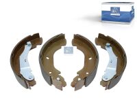 Bremsbackensatz, mit Belägen passend für FORD | DT 13.93125 - 1393125 - D: 254 mm, W: 52 mm