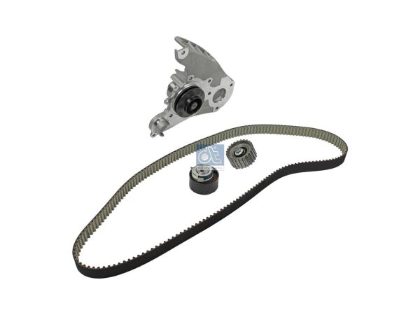 Zahnriemensatz, mit Wasserpumpe passend für FIAT | DT 12.90316 - 1290316 - W: 30 mm, 178 teeth