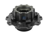 Radnabe, ohne Lager passend für SCANIA | DT 1.17328 - 117328 - d1: 147 mm, d2: 147 mm, D: 375 mm, 10 bores, b: 24 mm, H: 213 mm