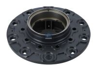 Radnabe, ohne Lager passend für SCANIA | DT 1.17360 - 117360 - d1: 165 mm, d2: 165 mm, D: 385 mm, 10 bores, b: 24 mm, H: 168,5 mm